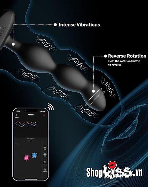  Sỉ Dụng cụ kích thích hậu môn cao cấp Lovense Ridge – Điều khiển qua app hàng mới về