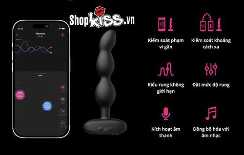  Sỉ Dụng cụ kích thích hậu môn cao cấp Lovense Ridge – Điều khiển qua app hàng mới về