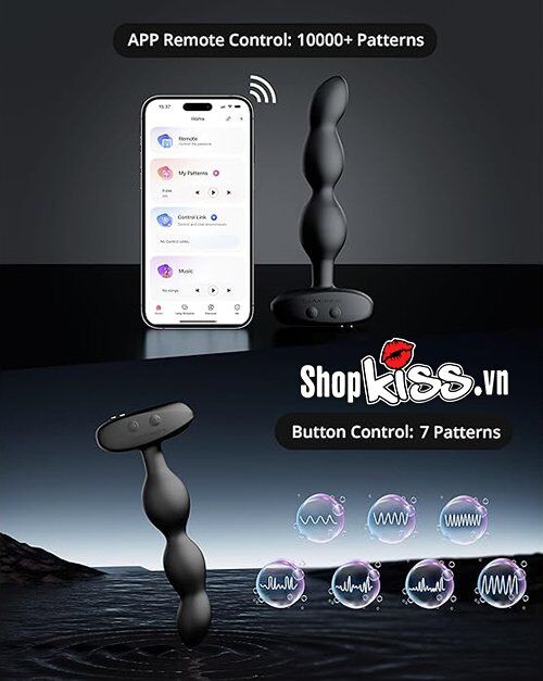  Sỉ Dụng cụ kích thích hậu môn cao cấp Lovense Ridge – Điều khiển qua app hàng mới về