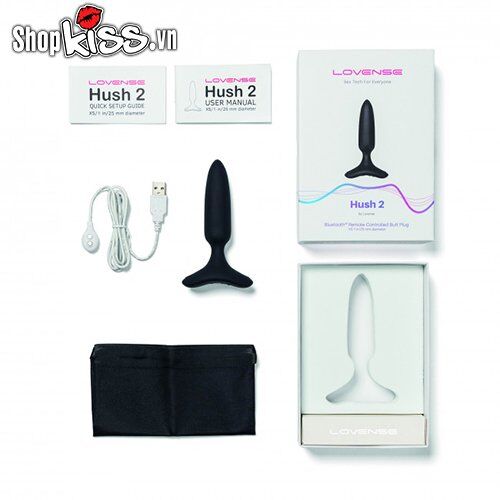  Bỏ sỉ Dụng cụ kích thích hậu môn Lovense Hush 2 – Điều khiển qua app giá rẻ