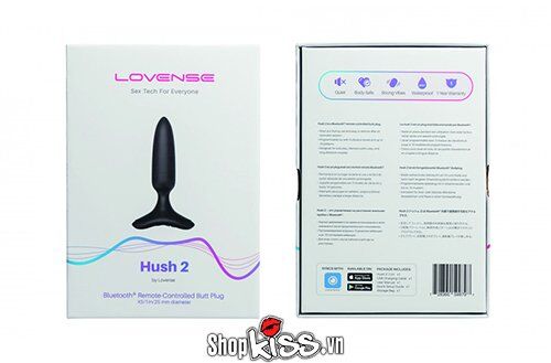  Bỏ sỉ Dụng cụ kích thích hậu môn Lovense Hush 2 – Điều khiển qua app giá rẻ