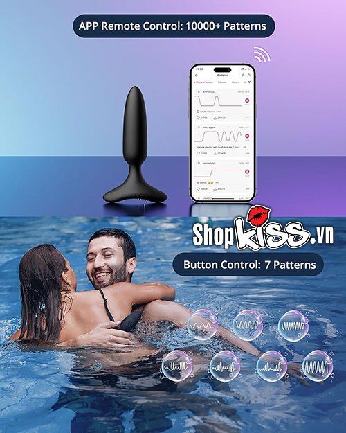 Bỏ sỉ Dụng cụ kích thích hậu môn Lovense Hush 2 – Điều khiển qua app giá rẻ