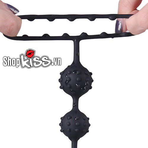  Bỏ sỉ Dụng cụ kích thích hậu môn dạng chuỗi hạt gai bi TOTO giá sỉ