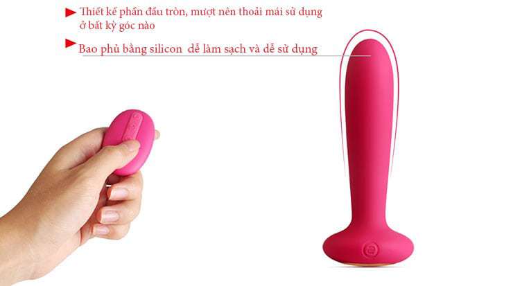Máy Massage Hậu Môn Svakom PRIMO Có Sưởi Ấm - Tặng Kèm Dầu Massage