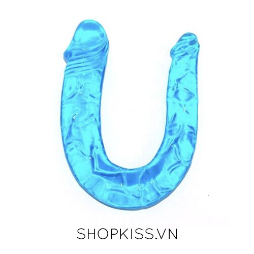  Phân phối Dương vật 2 đầu trong suốt Double Dong – Cho cặp đồng tính Nữ loại tốt