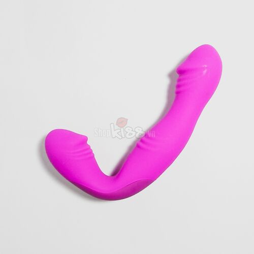  Cửa hàng bán Dương vật giả silicon hai đầu 30 kiểu rung Prettylove Angelo hàng mới về