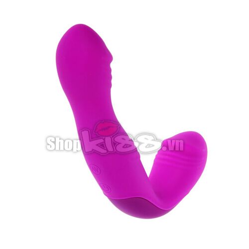  Cửa hàng bán Dương vật giả silicon hai đầu 30 kiểu rung Prettylove Angelo hàng mới về