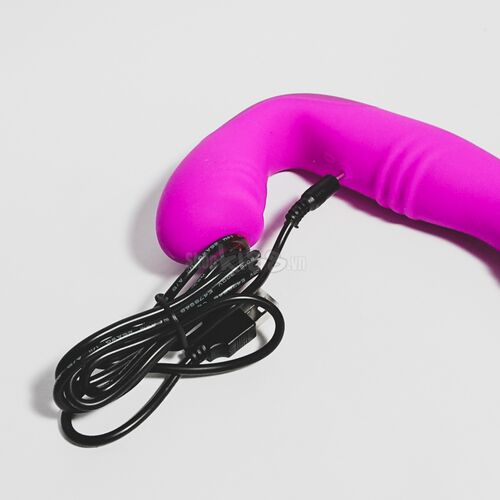  Cửa hàng bán Dương vật giả silicon hai đầu 30 kiểu rung Prettylove Angelo hàng mới về
