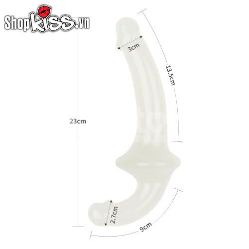  Thông tin Dương vật giả 2 đầu trong suốt dành cho Les Lovetoy Lumino Play – Phát quang ban đêm hàng xách tay