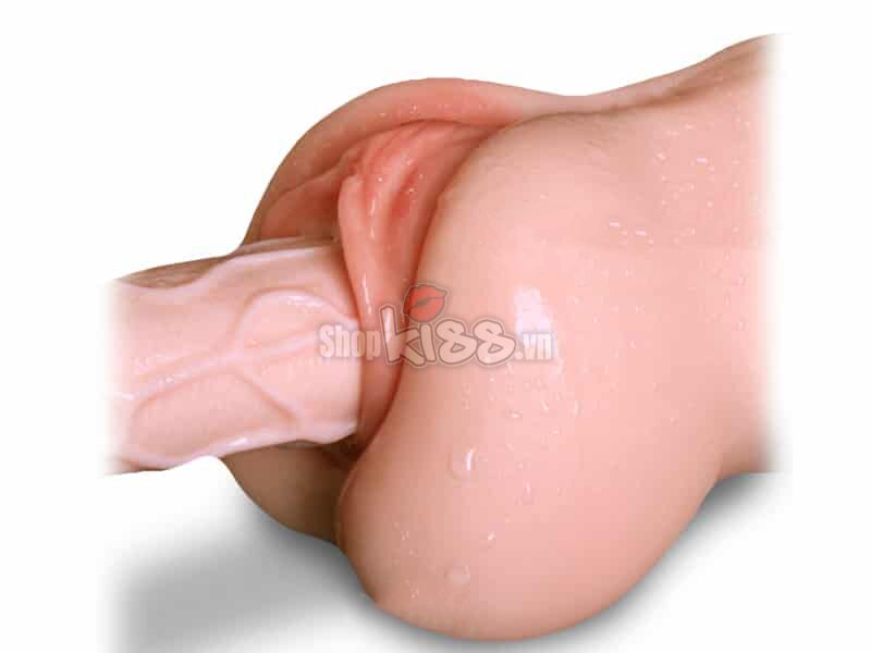Âm đạo giả silicon mềm mại chống thấm kích thích nam thủ dâm