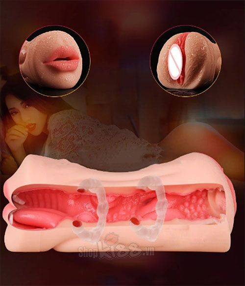 Âm đạo giả hai đầu siêu mềm mại kích thích cực mạnh Zamalia