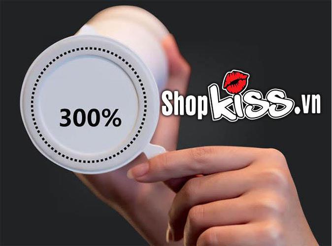 Cốc Thủ Dâm 2 Đầu Gắn Tường Xoay 180 Độ Tăng Khoái Cảm