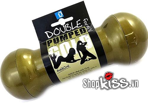  Sỉ Âm đạo giả 2 đầu Double Pumped Gold hàng xách tay