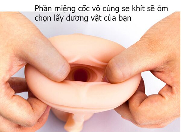 Âm đạo giả Loveaider gân gai siêu sướng, silicon mềm an toàn