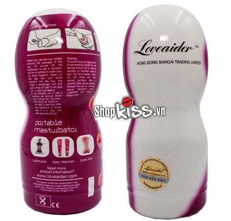  Thông tin Âm đạo giả cốc Loveaider – Bên trong có gân gai cực sướng chính hãng