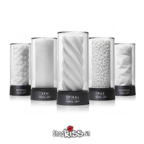 Cốc thủ dâm silicon Tenga 3D cao cấp an toàn lành tính hiệu quả cực đã