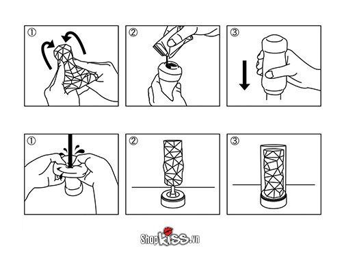  Nơi bán Cốc thủ dâm silicon Tenga 3D hàng mới về