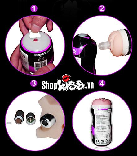 Cốc thủ dâm Lovetoy Vagina silicon cao cấp rung mạnh Cốc thủ dâm Lovetoy Vagina silicon cao cấp rung mạnh