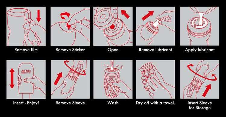 Cốc thủ dâm Tenga Air Tech silicone cao cấp nhập Nhật Bản