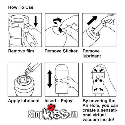 Cốc thủ dâm nam Tenga Air Cushion silicon an toàn hiệu quả Cốc thủ dâm nam Tenga Air Cushion silicon an toàn hiệu quả