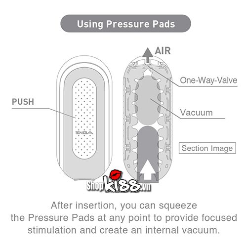 Cốc âm đạo giả Tenga Flip Zero cao cấp giải tỏa sinh lý nam hiệu quả