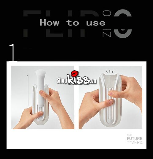 Cốc âm đạo giả Tenga Flip Zero cao cấp giải tỏa sinh lý nam hiệu quả