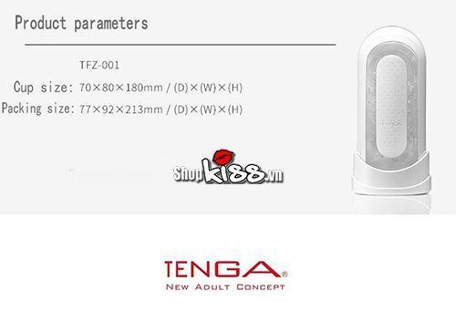 Cốc âm đạo giả Tenga Flip Zero cao cấp giải tỏa sinh lý nam hiệu quả