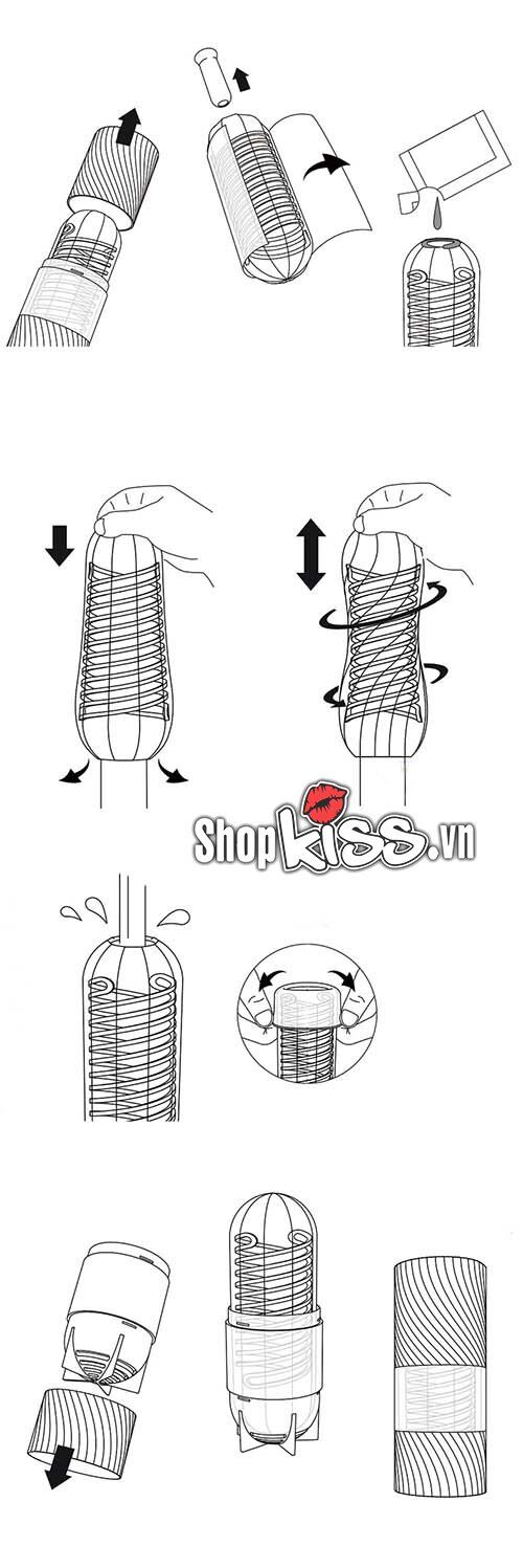 Cốc Tenga Spinner cao cấp giá tốt cho nam hài lòng dễ dùng