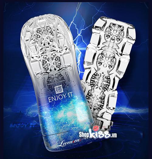 Cốc thủ dâm trong suốt LoveAider siêu mượt tiện lợi hấp dẫn