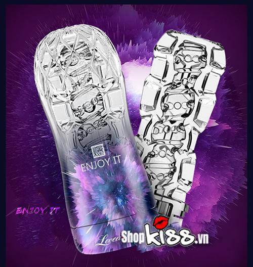 Cốc thủ dâm trong suốt LoveAider siêu mượt tiện lợi hấp dẫn