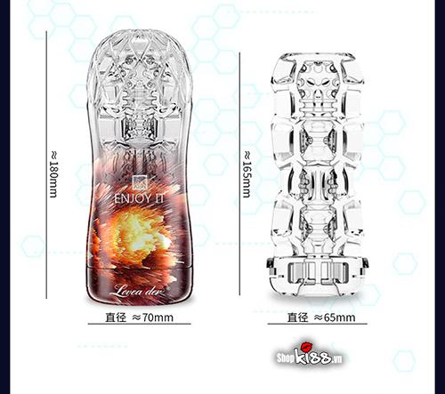 Cốc thủ dâm trong suốt LoveAider siêu mượt tiện lợi hấp dẫn