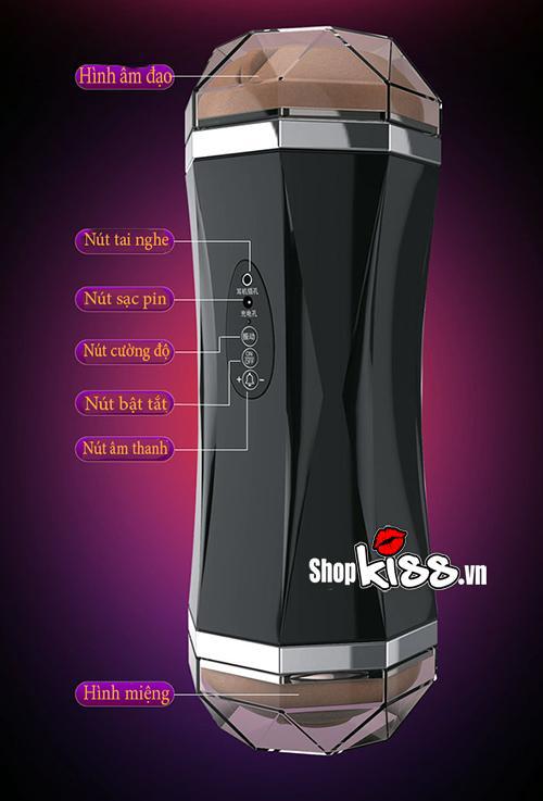 Âm đạo giả 2 đầu rung mạnh cảm giác thật kích thích nam thủ dâm