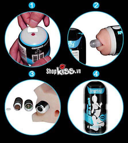 Cốc thủ dâm miệng rung Lovetoy Mouth chất lượng giá tốt phê mê
