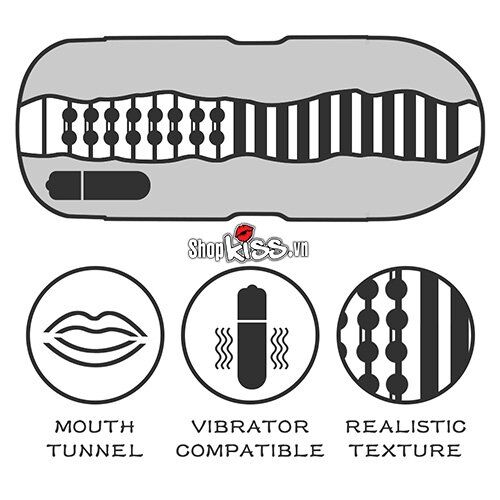 Cốc thủ dâm miệng rung Lovetoy Mouth chất lượng giá tốt phê mê