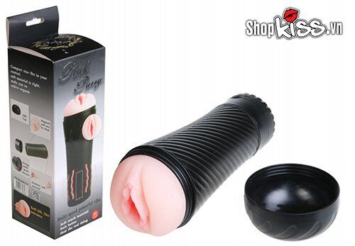 Cốc thủ dâm Pink Pussy rung mạnh kích thích khoái cảm nam