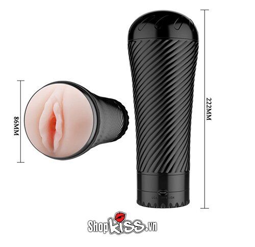 Cốc thủ dâm Pink Pussy rung mạnh kích thích khoái cảm nam