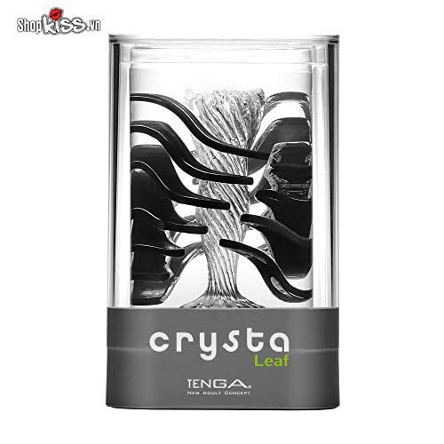 Âm đạo giả Tenga Crysta Leaf dạng cốc trong suốt siêu thực