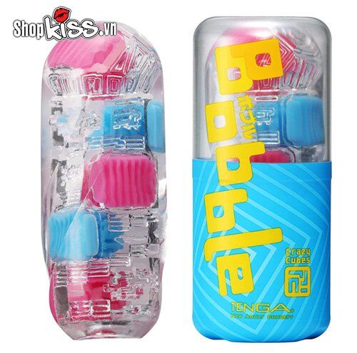 Cốc thủ dâm Tenga Bobble Crazy Cubes cao cấp siêu thực tế, khuyến mãi