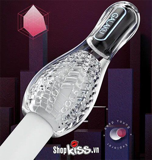 Âm đạo giả cốc trong suốt thiết kế độc đáo kích thích tối đa