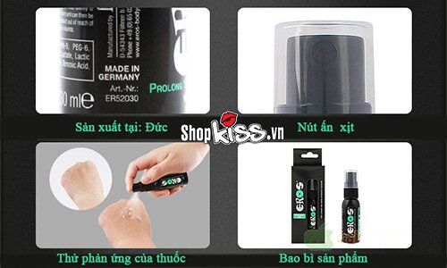  Sỉ Chai xịt kéo dài thời gian quan hệ lâu ra Eros Đức loại tốt