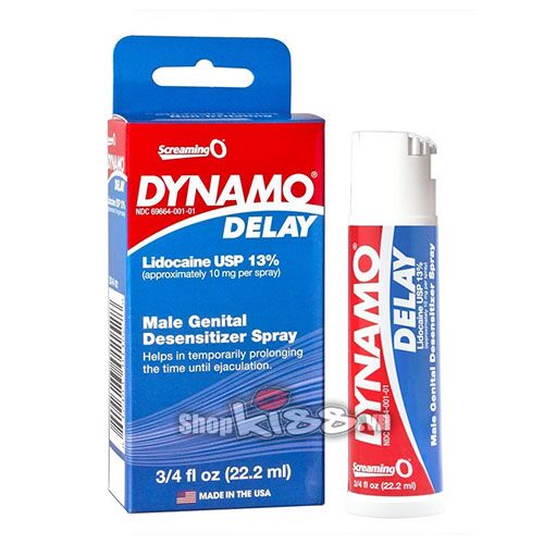 Chai xịt Dynamo Mỹ thảo dược kéo dài thời gian quan hệ 20ml
