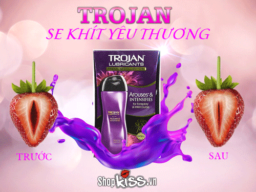 Địa chỉ bán Gel Se Khít Tăng Khoái Cảm Trojan Arouses & Intensifies loại tốt