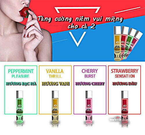  Phân phối Gel bôi tăng khoái cảm quan hệ bằng miệng Jo Oral Delight mới nhất