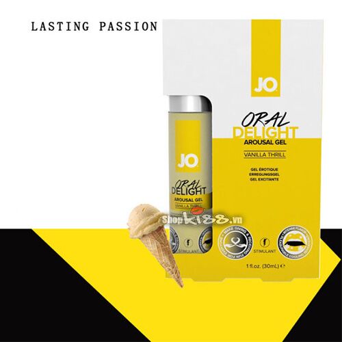  Phân phối Gel bôi tăng khoái cảm quan hệ bằng miệng Jo Oral Delight mới nhất