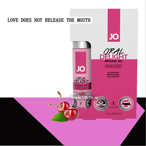  Phân phối Gel bôi tăng khoái cảm quan hệ bằng miệng Jo Oral Delight mới nhất