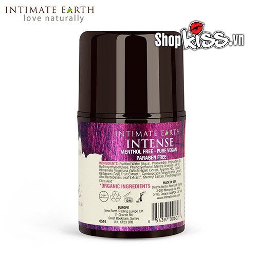  Bán Gel bôi tăng khoái cảm cho nữ Intense Intimate Earth tốt nhất