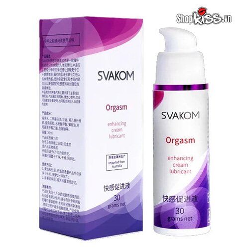  Bảng giá Gel bôi trơn tăng khoái cảm Svakom Orgams nhập khẩu