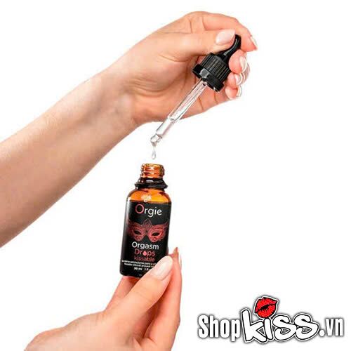  Kho sỉ Gel bôi tăng khoái cảm nữ có thể nếm được Orgie Orgasm Drops Kissable hàng mới về