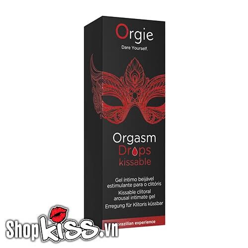  Kho sỉ Gel bôi tăng khoái cảm nữ có thể nếm được Orgie Orgasm Drops Kissable hàng mới về