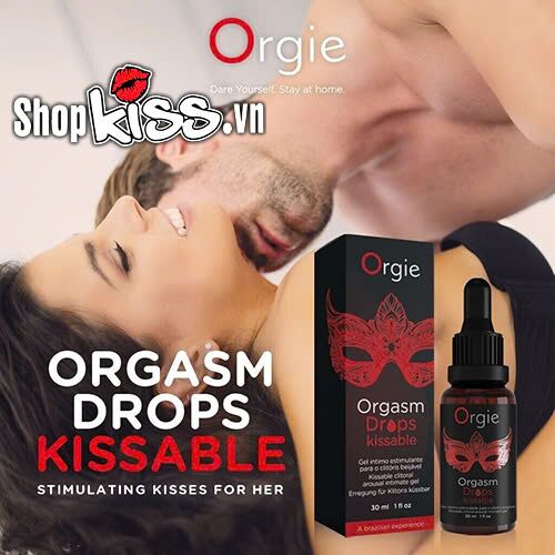  Kho sỉ Gel bôi tăng khoái cảm nữ có thể nếm được Orgie Orgasm Drops Kissable hàng mới về
